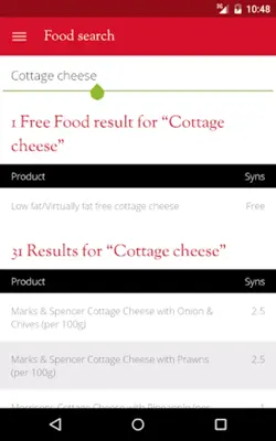 Slimming World android App screenshot 0