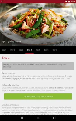 Slimming World android App screenshot 1